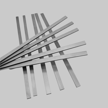 carbide strips with sharp edge