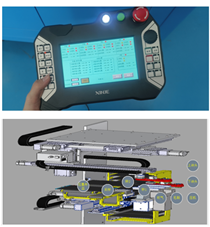 robot for press machine to carbide 11